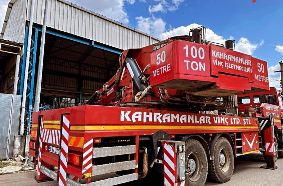Kahramanlar Tekirdağ Vinç Forklift Oto Kurtarıcı